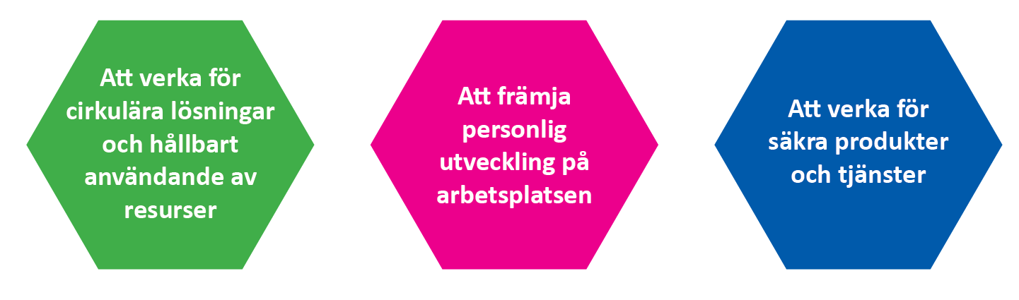 Askalons fokusområden enligt FN:s Globala mål