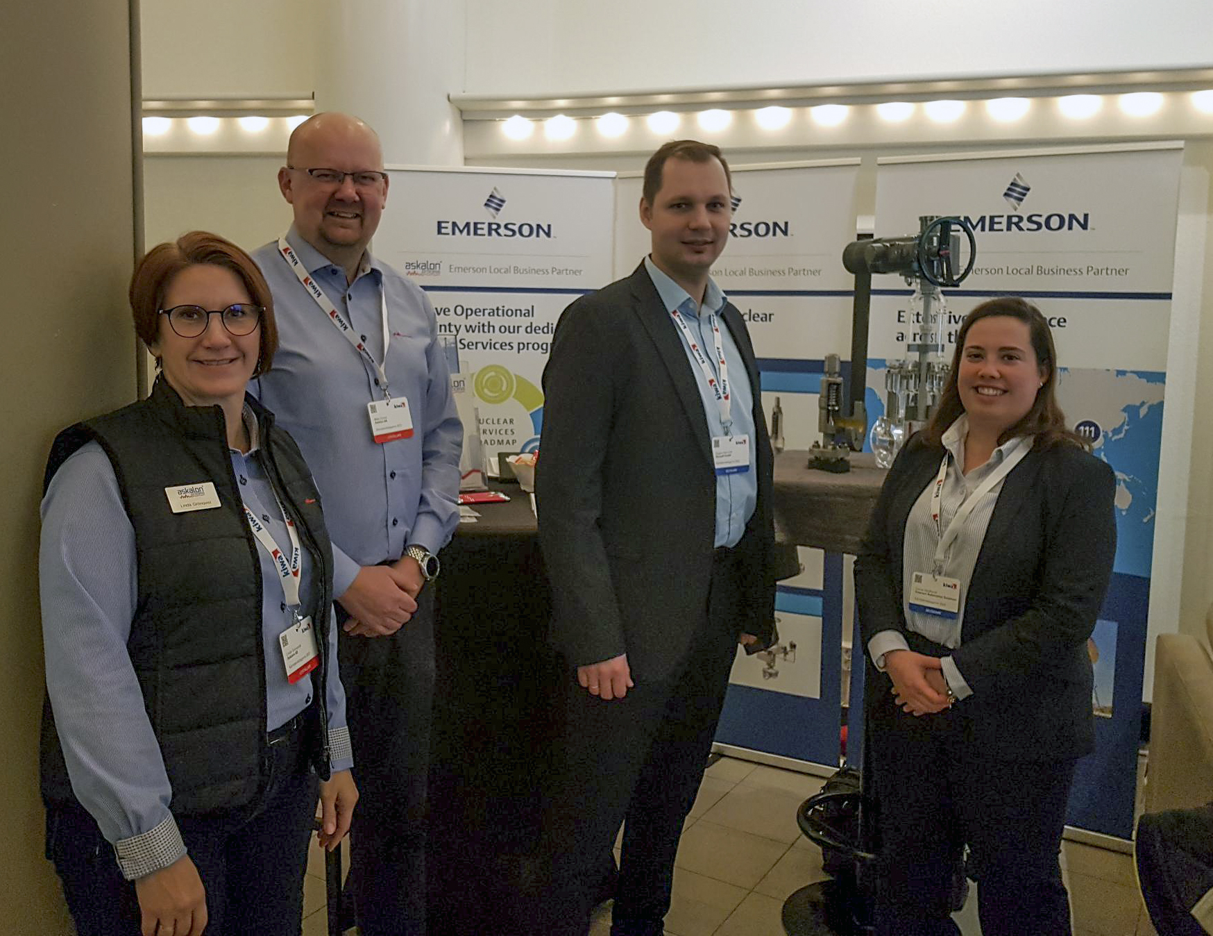 Askalon och Emerson på Kärnkraftsdagarna i Stockholm