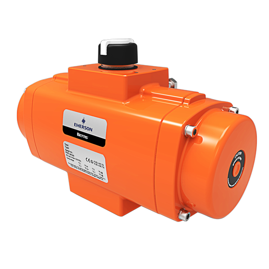 Bettis RPE-Series Pneumatic Rack and Pinion Valve Actuator
