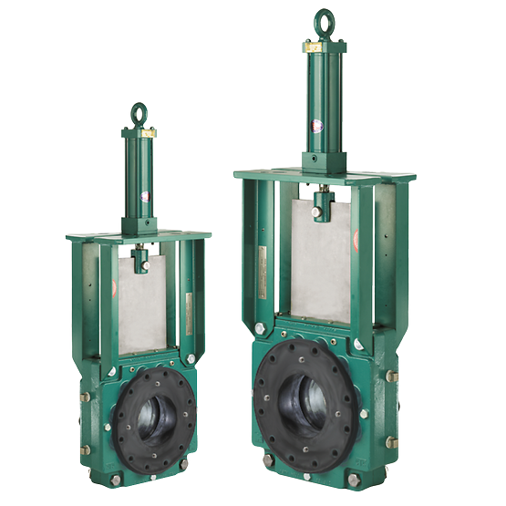 Clarkson Model KGF/KGFHP Slurry Knife Gate Valve