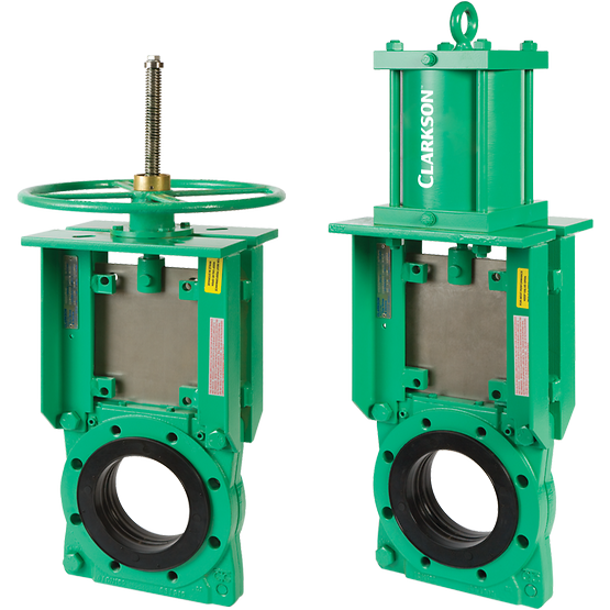 Clarkson Model KGD Wafer Style Slurry Valve