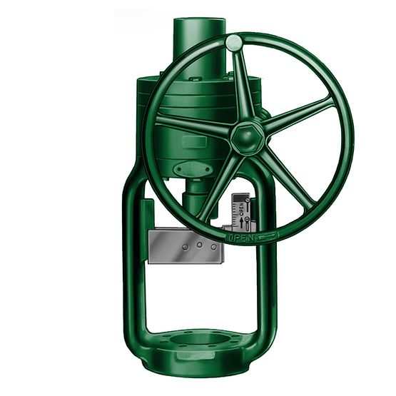 Fisher 1008 Manual handwheel actuator