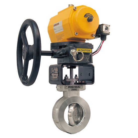 Fisher 1080 Declutchable manual actuator