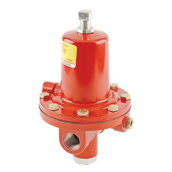 Fisher 64 Series High-Pressure Regulators