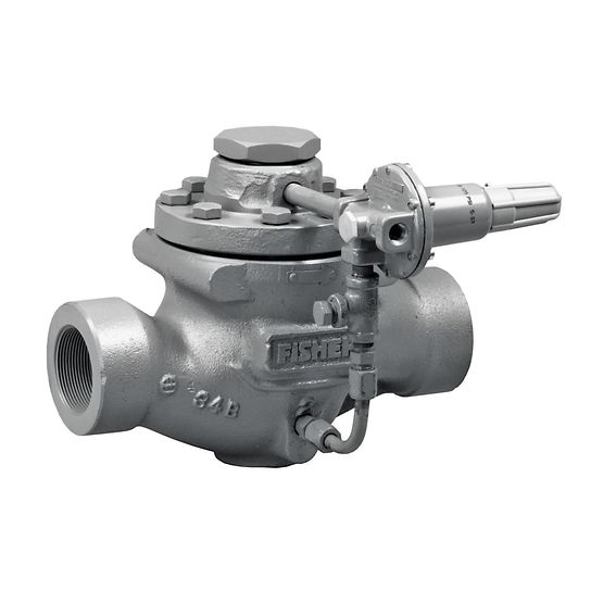Fisher Type 63EG Backpressure Regulator