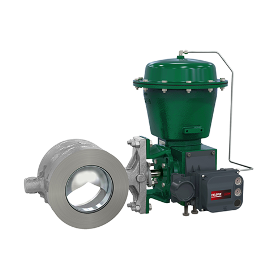 Fisher Vee-Ball V200U Rotary Control Valve