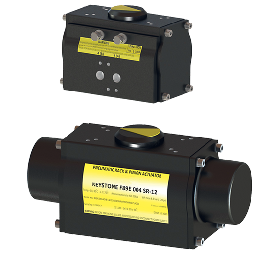 Keystone F89 Pneumatic Quarter-turn Actuator