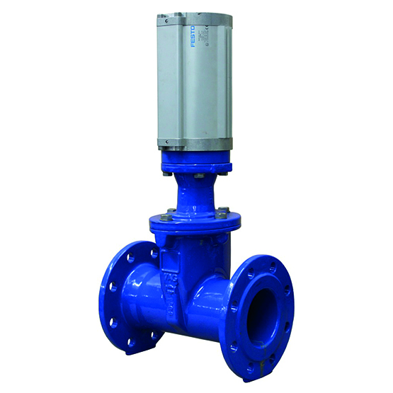 VAG EKO plus with pneumatic actuator