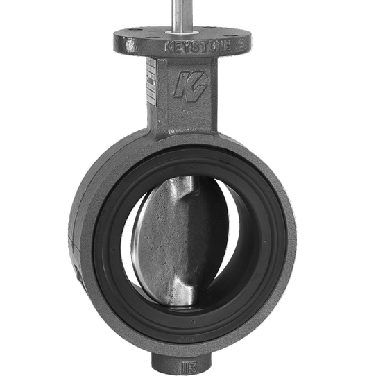 Keystone Figure 9 Resilient seated butterfly valve (Discontinued)