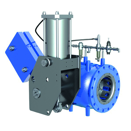 VAG RIKO Plunger Valve with own-medium control as pressure reducing valve - water