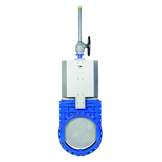 VAG ZETA-XL with handwheel - wastewater
